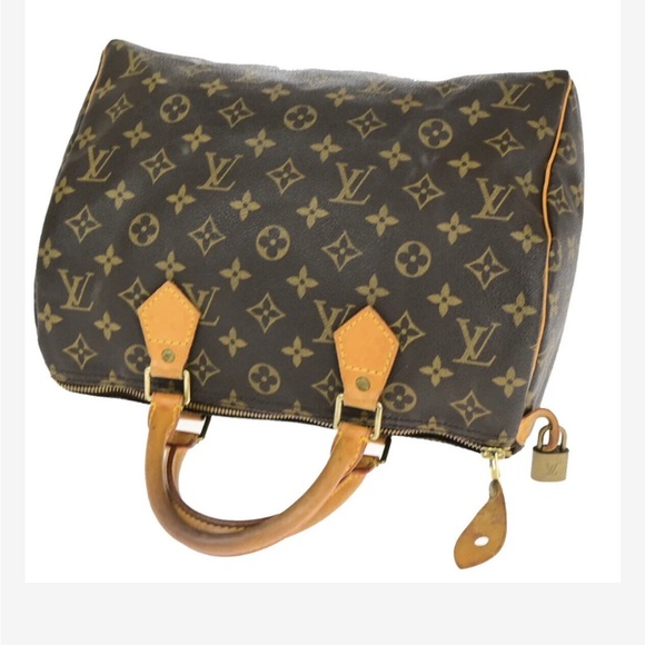 Louis Vuitton Monogram  Speedy 30~. Authentic Preowned good condition - Picture 3 of 9